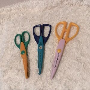 Crafting scissors, set of 3